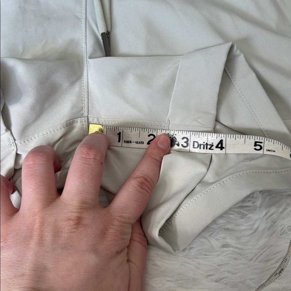 NWT Mondetta Tie Front Pull On Shorts In Oyster Mushroom Size XL - Picture 12 of 15